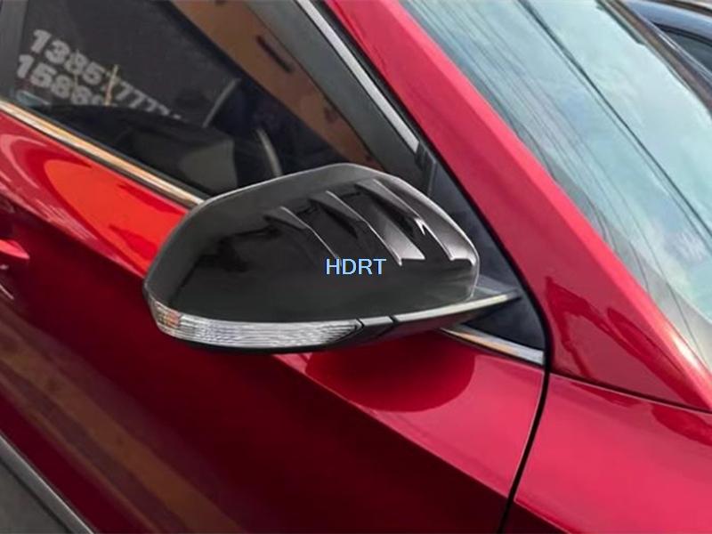 For MG ZS 2024 + Rear View Cover Reverse Mirror Case Reflective Mirror Cap Car Protector Decoration Accessories Exterior Sticker WW29