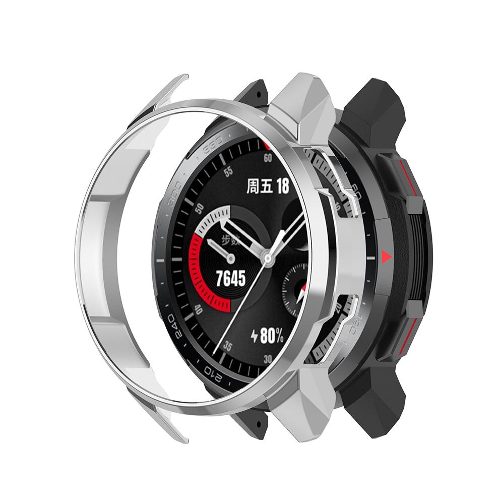 Electroplated PC Protective Case For Huawei Honor Watch GS Pro Hollow Protector Shell Frame Bumper