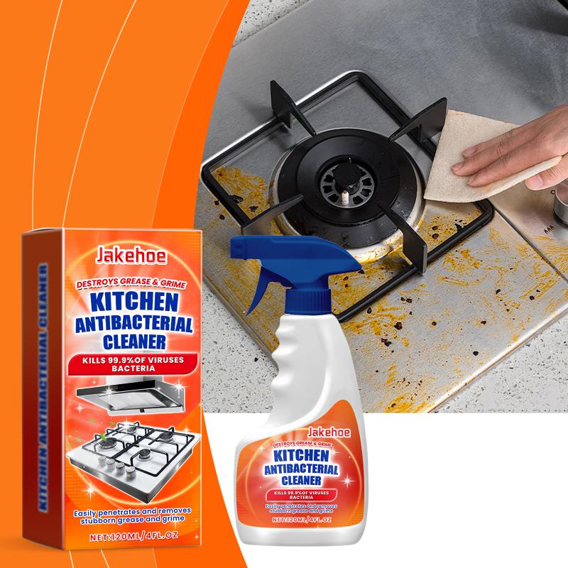 Strength Kitchen Degreaser Spray - Heavy Duty Formula For Stove & Range Hood Deep Cleaning And Stain Removal