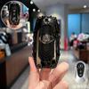 Carbon Fiber Key Fob Cover for Benz Key Case Protector Shell for Benz A-B-C Class S-Class G-Class E-Class CLA GLB CLS GLE GLC FF2