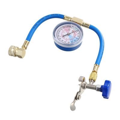 R134a Air Conditioning Freon Recharge Hose Gauge Set Automotive Conditioning Tools Air 1/2’’ Adapter Refill Gas Refrigerant