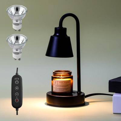 Verstellbare Kerzenwärmer-Lampe mit Timer, dimmbar, schnelle Wärmeableitung, stabil, sicher