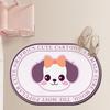 Toilet Cartoon Mat Bathroom Absorbent Mat Toilet Non-slip Door Mat Door Mat Carpet Bedroom Can Be Washed By Hand