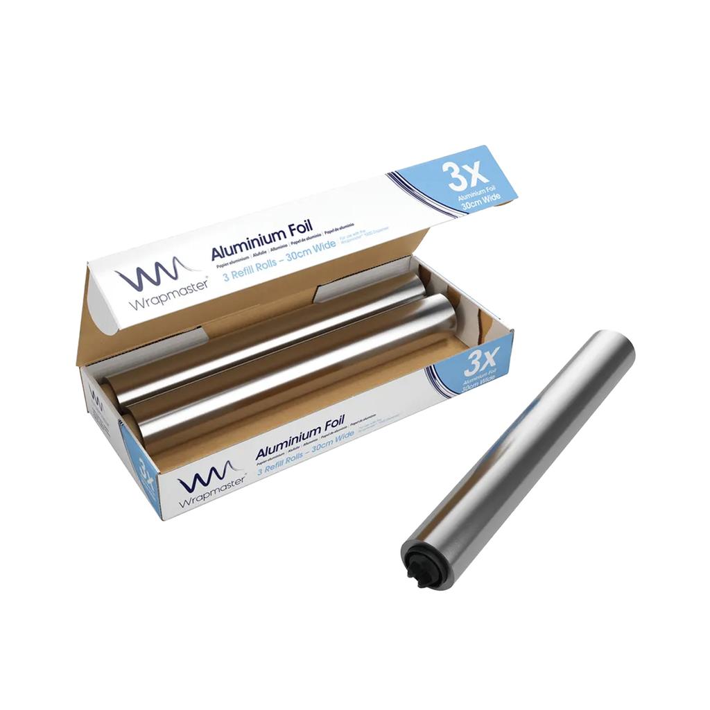 Wrapmaster 1000 Foil Refills 30cm X 30m 3pk