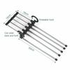 5 In 1 Multifunction Pant Rack Towel Shelves Closet Organizer Stainless Steel Wardrobe Adjustable Magic Trouser Hangers