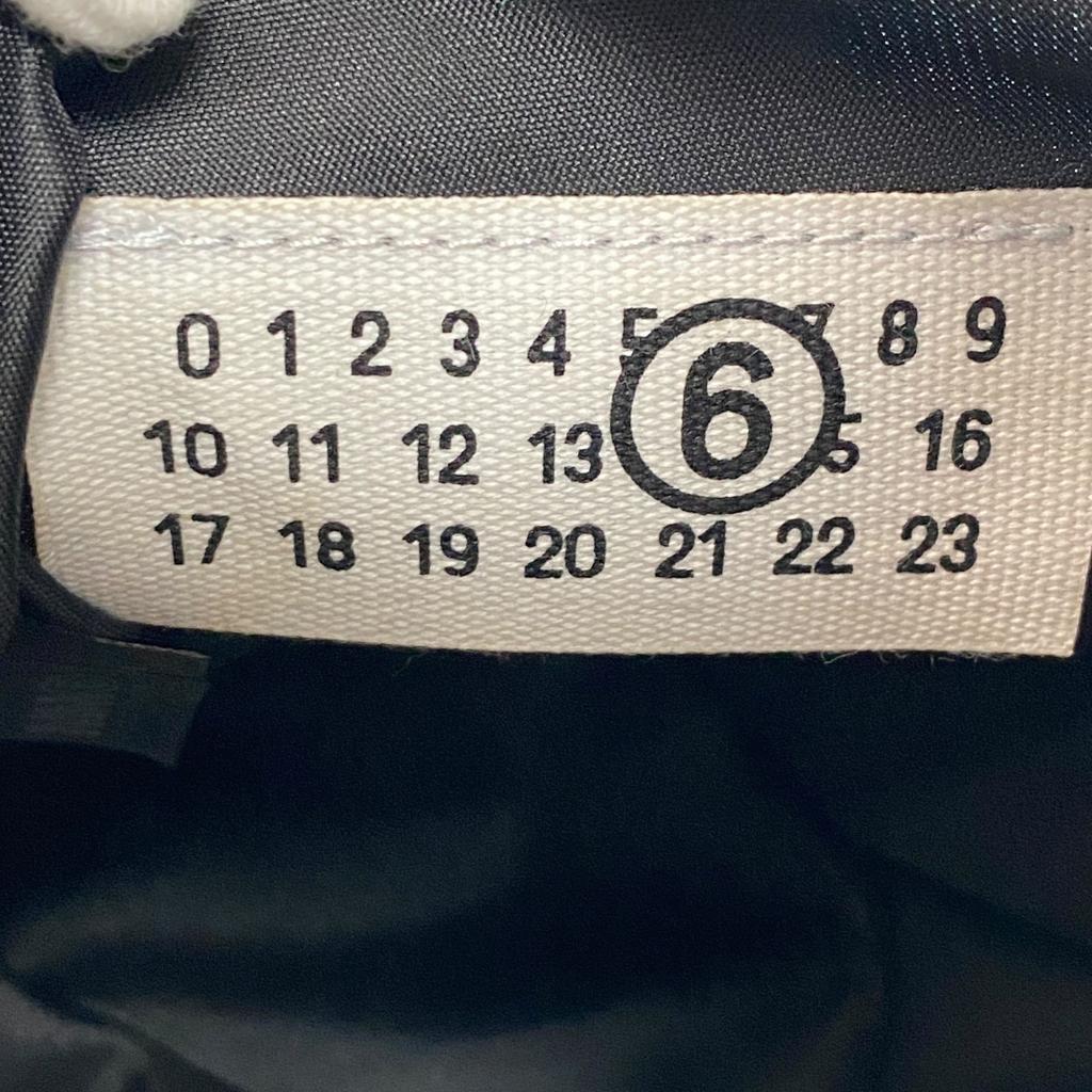 Used Maison MargielaShoulder Bag Blue canvas/leather Women