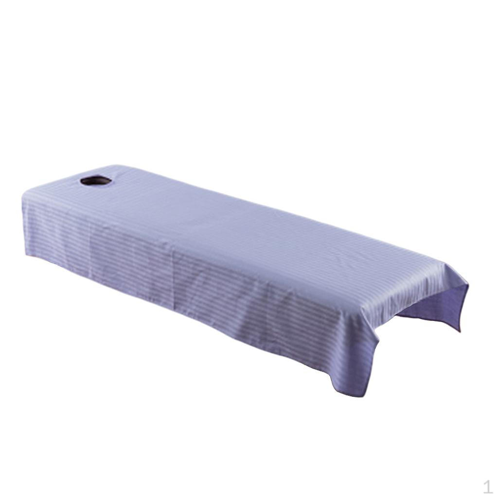 

Покривало для столика-ліжка з отвором 120x190см світло-фіолетового кольору