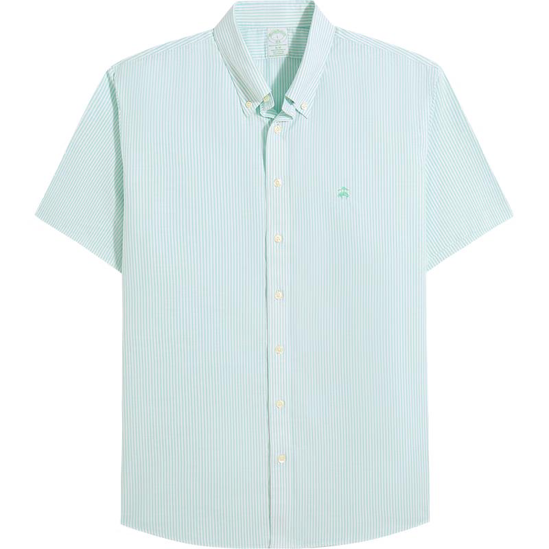 

Brooks Brothers Men s New Oxford Short Sleeve Shirt M