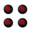 4Pcs Car Emblem Wheel Rims Center Hub Caps Car Accessories For Suzuki Swift Sport Jimny Grand Vitara Alto SX4 Samurai Across