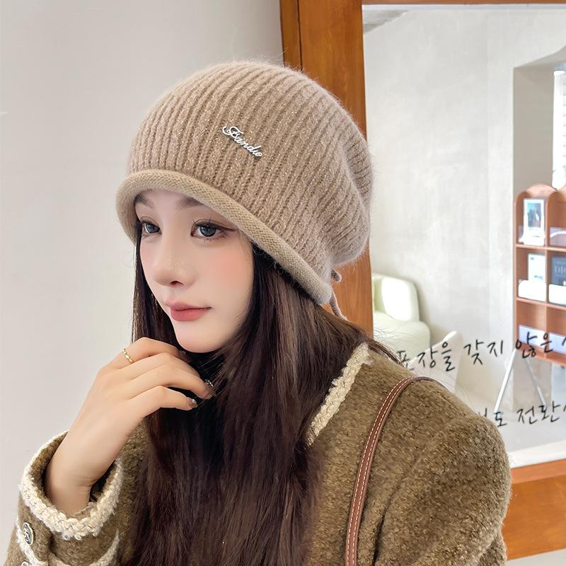 Men Women Beanie Winter Hat Fashionable Chunky Cable Knit Beanie Hat Soft Comfy Oversized Wool Snow Ski Caps