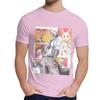 For Man Tee Shirt Beastars Animal Anime Natural Cotton Top Design Round Collar Retro T