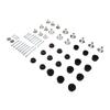 60Pcs Body Cab Mount Bushing Kit KF04060BK Replacement for Ford Super Duty 2WD 4WD 2008‑2016