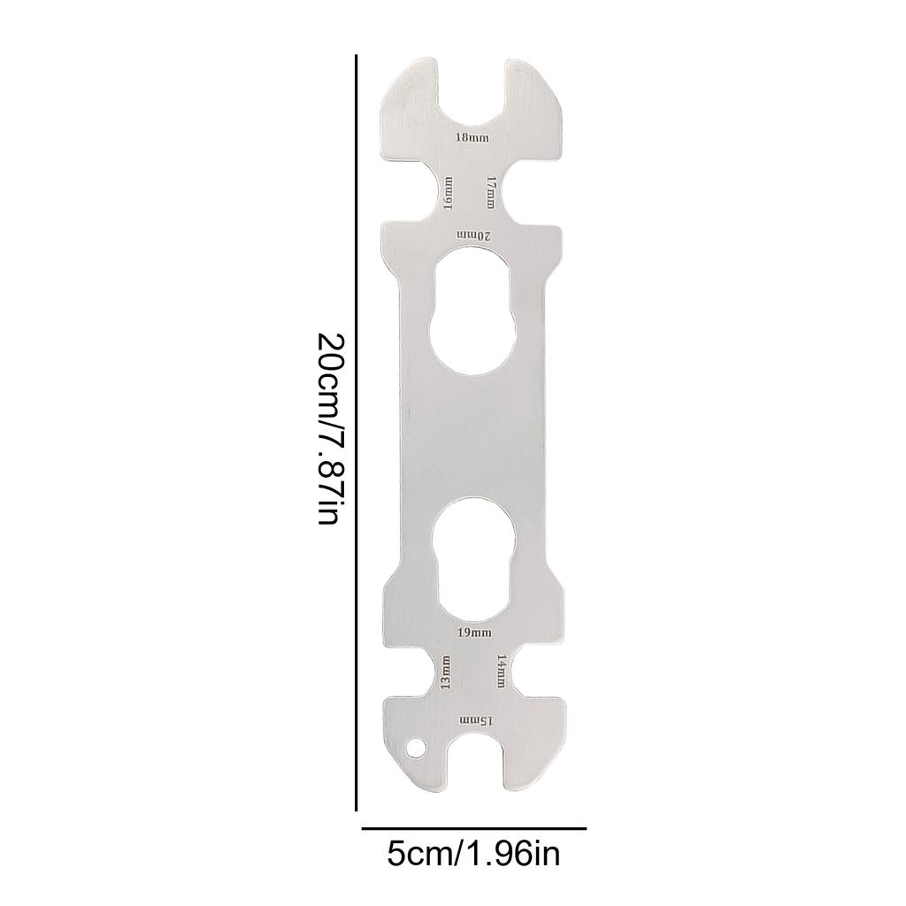 Cone Wrench Portable Multi Size Wheel Hub Tool Repair Tool Wheel Hub Nut Remover Cycle Repair Wrench Hub Wrench Cone Wrench