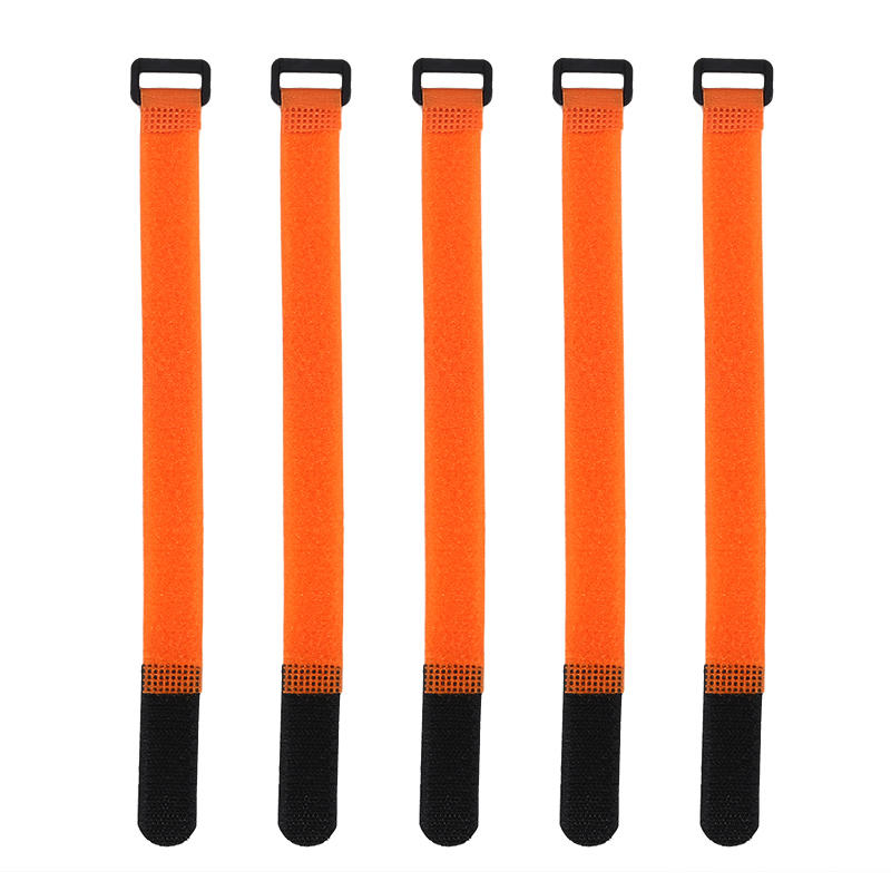 5/10pcs Reusable Hook and Loop Straps Nylon Securing Cord Straps Fastening Cable Ties Cable Straps Organizer Fastener Tape