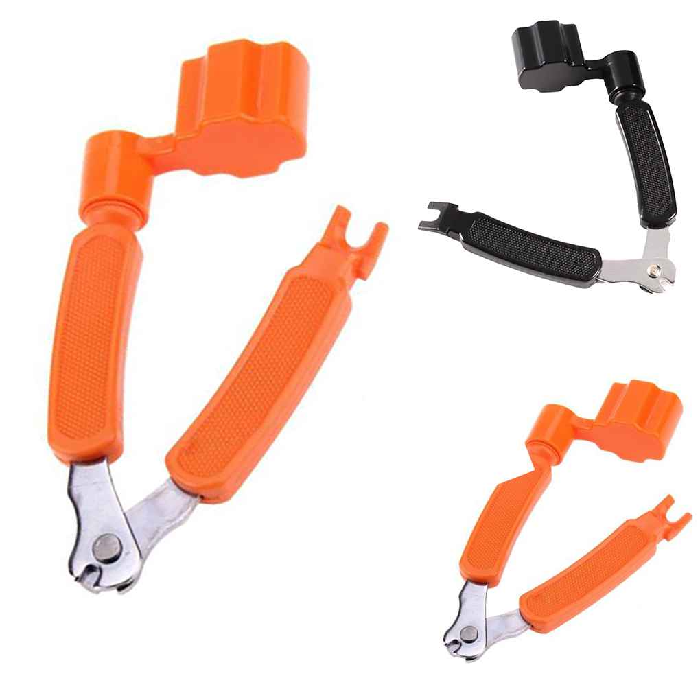 3 in 1 Multifunction Guitar String Winder String Pin Puller String Guitar Tool Accessory