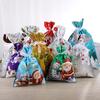 Festive Christmas Tree Candy Drawstring Gift Bag