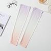 Gradient Color Sunscreen Arm Sleeves Flared Cycling Arm Cover Ice Silk Arm Sleeves  Summer