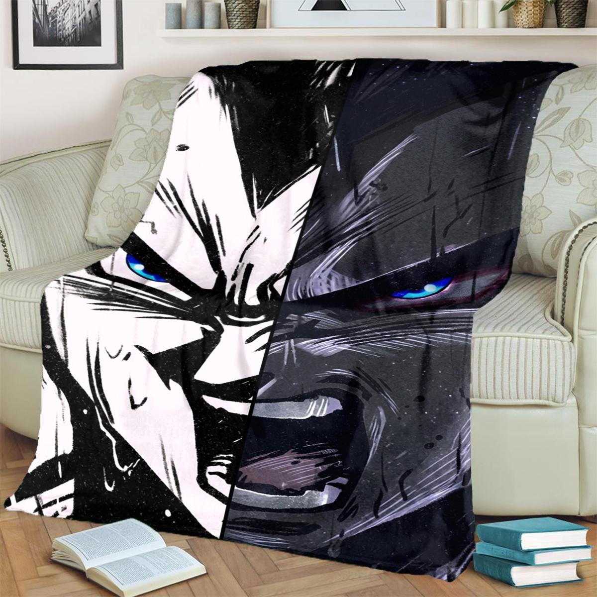 

Warm Comfortable Dragon Ball! Print Blanket for Bedrooms, Sofas, Beds, Chairs, Picnics, Travel 75x90cm
