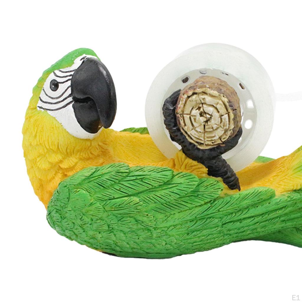 Parrot Tape Dispenser ,Roll Holder ,Funny Resin Office Supplies ,Cute Animal Desktop