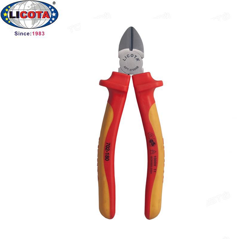 LICOTA VDE Insulated Angled Cutting Pliers APT-3700/B - USA Edition