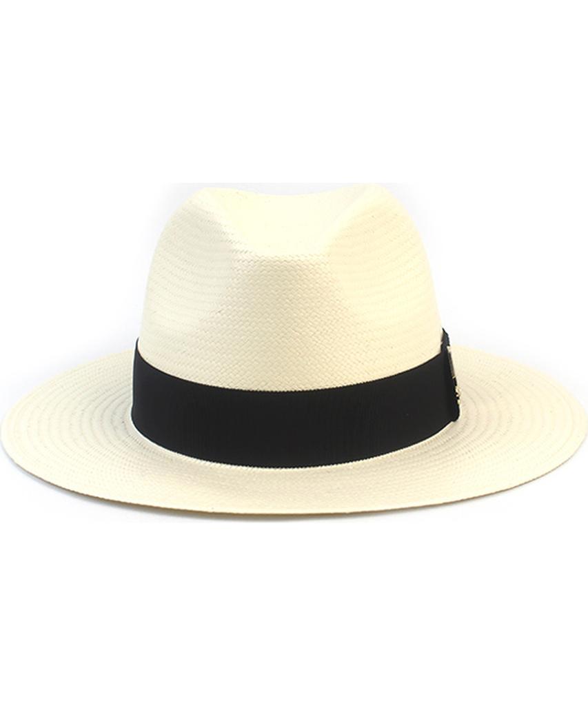 Yunibeosyeolkemiseuteuli Summer Basic Line Ivory Fedora Summer Hat