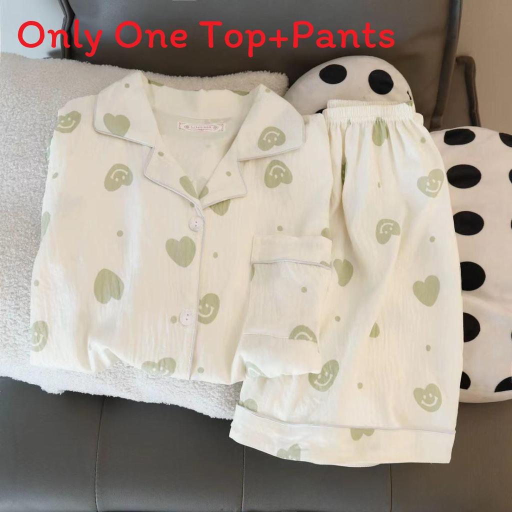 Cloud Cotton Short Pajamas Set With Breathable Fabric For Youth Women Summer Sleepwear