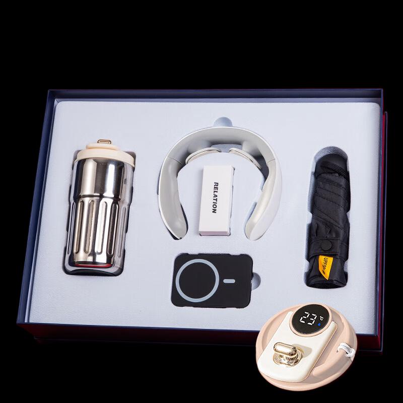 Zhi Mei Huan Qiu F6 Rechargeable Cervical Massager 4-Piece Set
