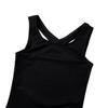 Kids Girls Double Straps Sleeveless Gymnastic Ballet Leotard Jumpsuit Athletic Dance Clothes Tank Tops Outfits