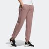 Adidas Solid Color Logo Print Drawstring Cuffed Sports Pants Women Bottoms Pink HZ7065