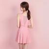 2026 Women's Fairy Style Slimming One-Piece Swimsuit - Tummy Concealing & Conservative for Summer Swimwear