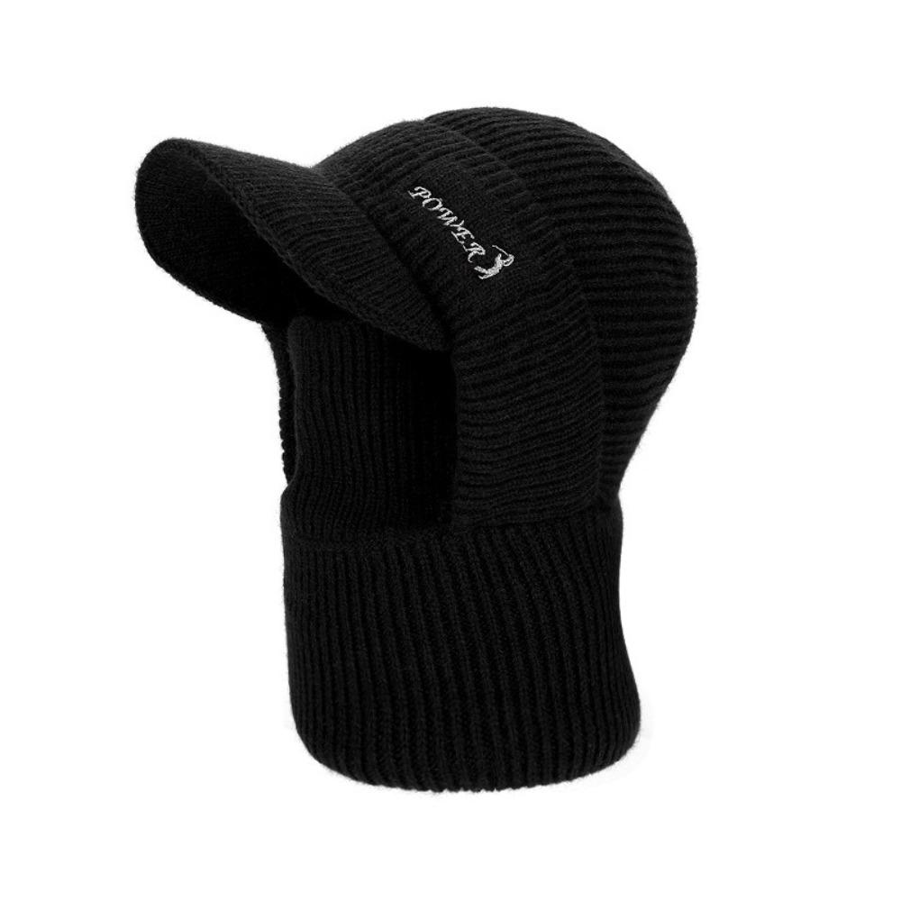 Ear Protection Knitted Beanie Hat Windproof Thickened Balaclava Hat Winter Warm Hat  Winter Cycling