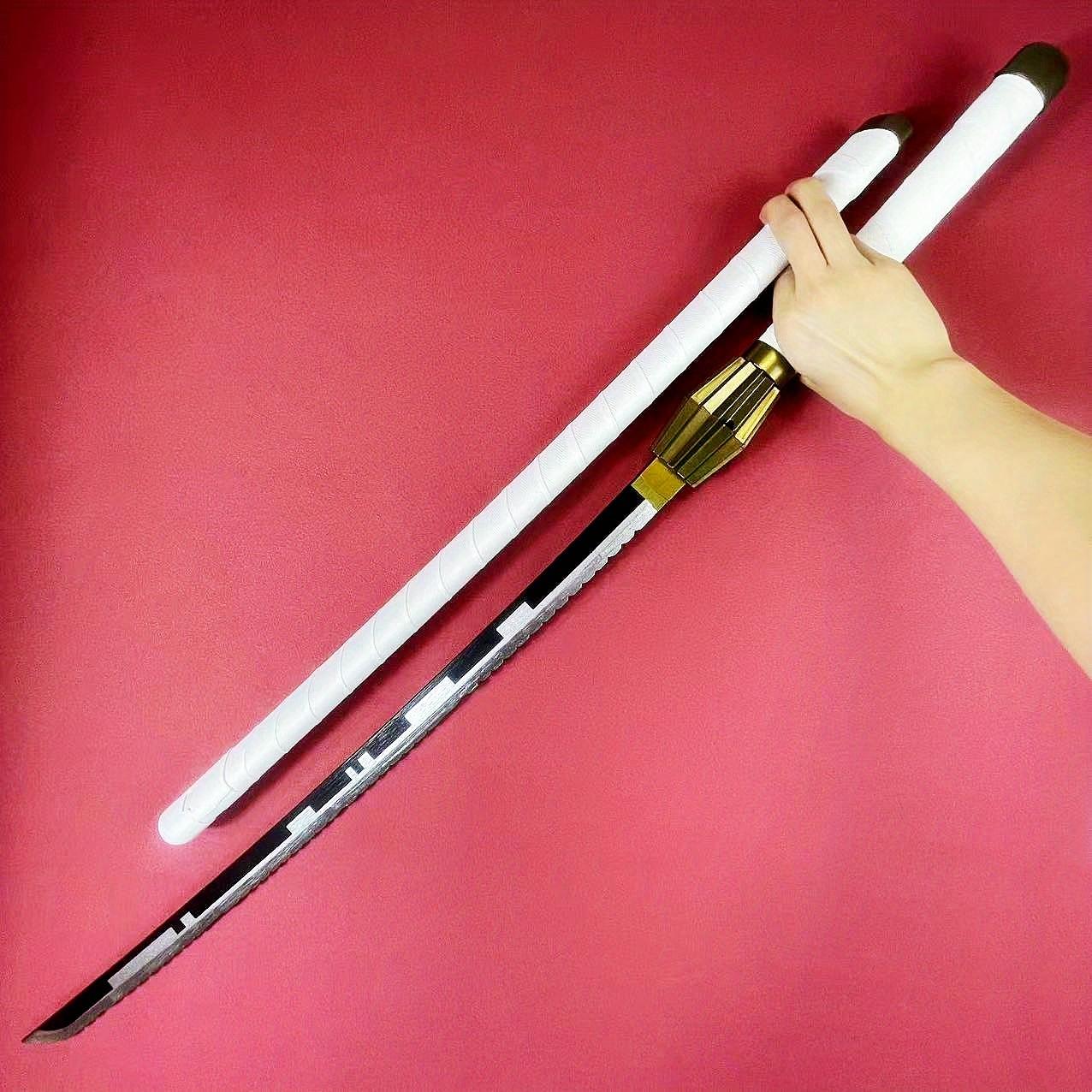 

40inch Zaraki Kenpachi Katana Cosplay Prop Bleach Anime Sword Ninja Knife Original Samurai Sabre Real Size Japanese Katana Toy 104cm