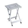Tri-polar Portable Outdoor Aluminum Folding Table and Chairs Set