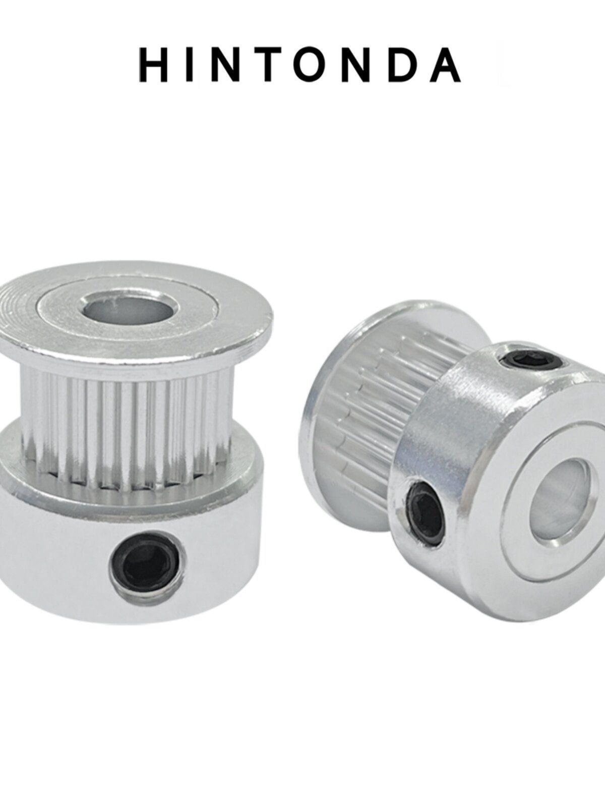 

GT2 Timing Pulley for 3D Printers - 2GT, 6/10mm Width, Inner Hole: 3/4/5/8mm 20 Tooth, Inner Diameter 5, Width 6