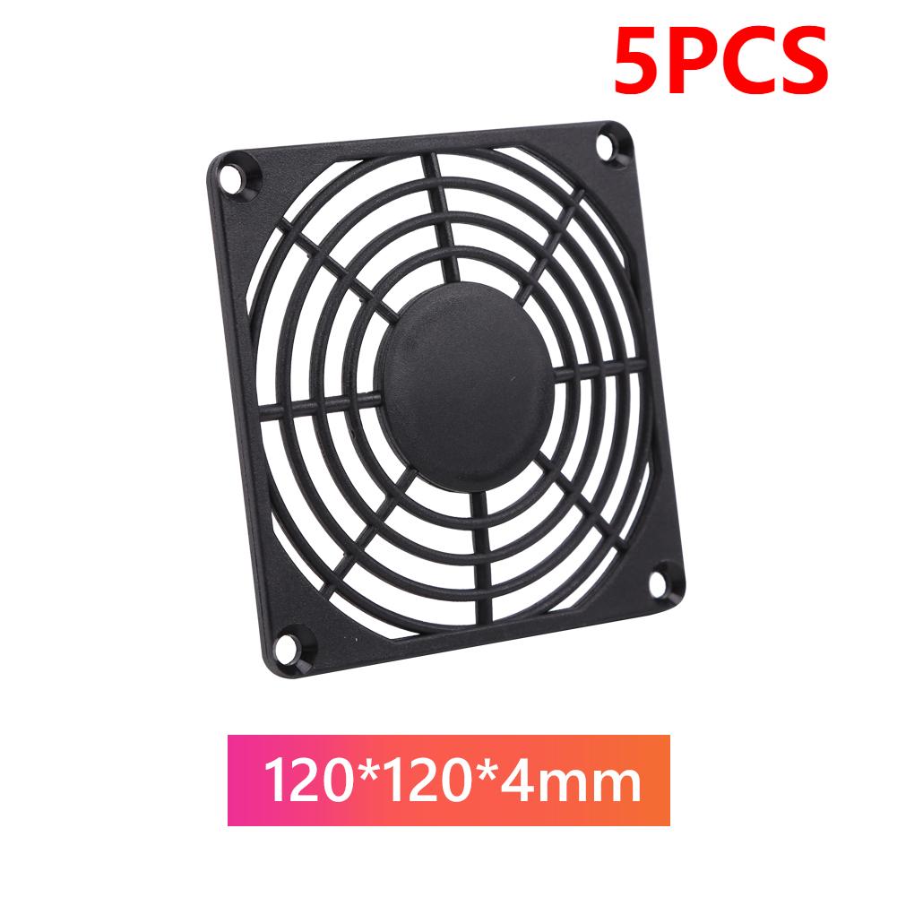 10PCS/5PCS 80mm 120mm PC Case Fan Dust Filter Screen Plastic Dustproof Grills for Desktop PC Fan Grills Computer Accessories