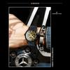KIMSDUN Hodinky Pánské Top Značka Luxusní Hodinky Automatické Mechanické Stolní Ručičkové Pánské Sportovní Vodotěsné Pánské Hodinky