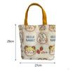 Canvas Bag Grocery Bag, Sturdy Handbag Top Handle, Reusable, for Women, Washable Shoulder