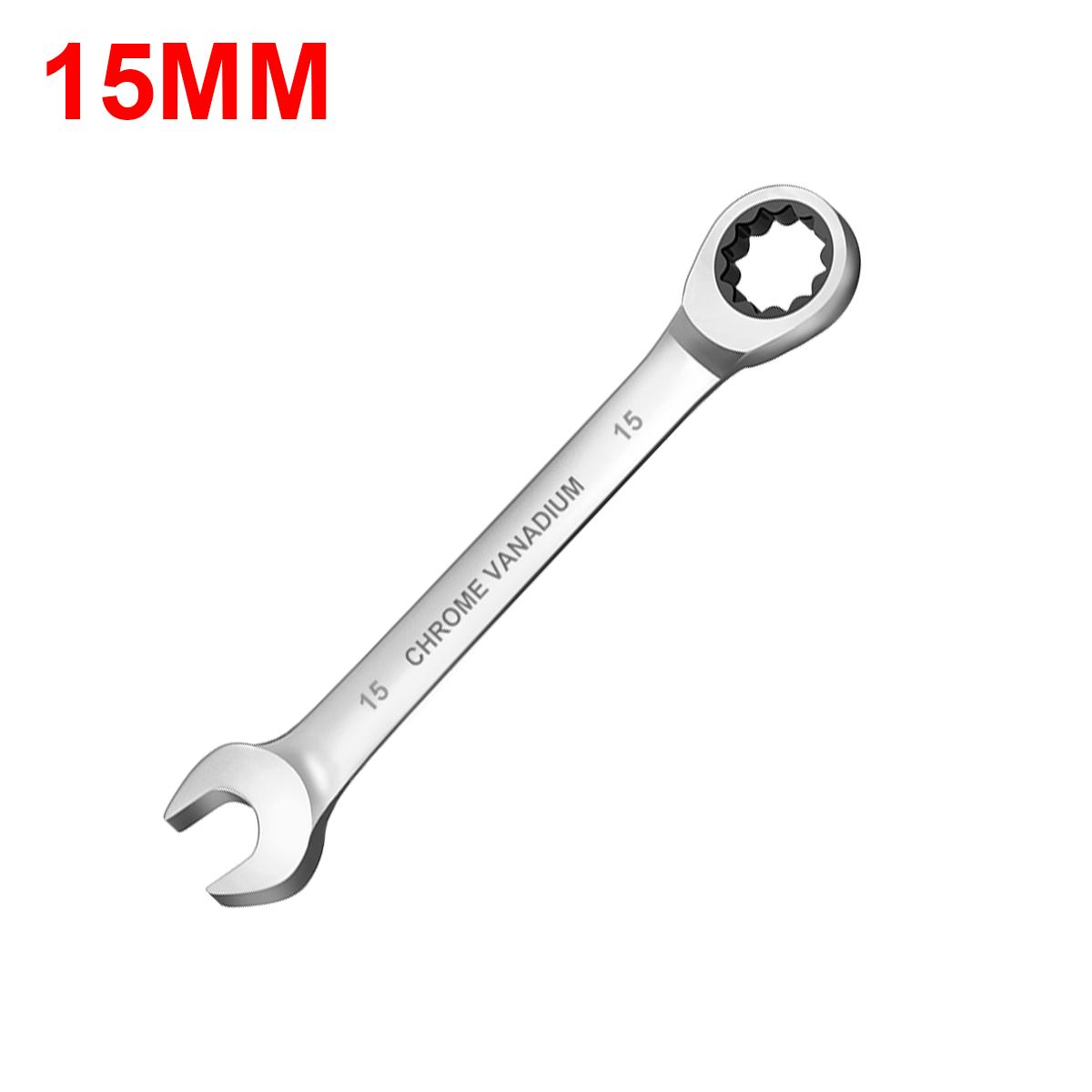 

Набор гаечных ключей с храповым механизмом с фиксированной головкой, 1 шт. метрические универсальные гаечные ключи из хром-ванадиевой стали 6-30 мм для ручных инструментов для ремонта автомобиля