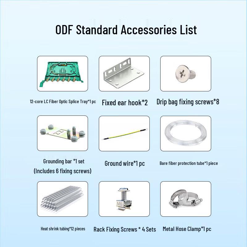Boyang ODF Fiber Optic Patch Panel (LC Multimode)