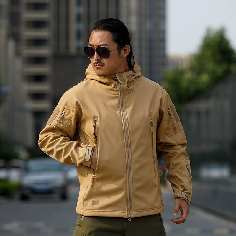 Stormtrooper Jacke, Fleece Verdickter Taktischer Anzug, Kapuzenjacke