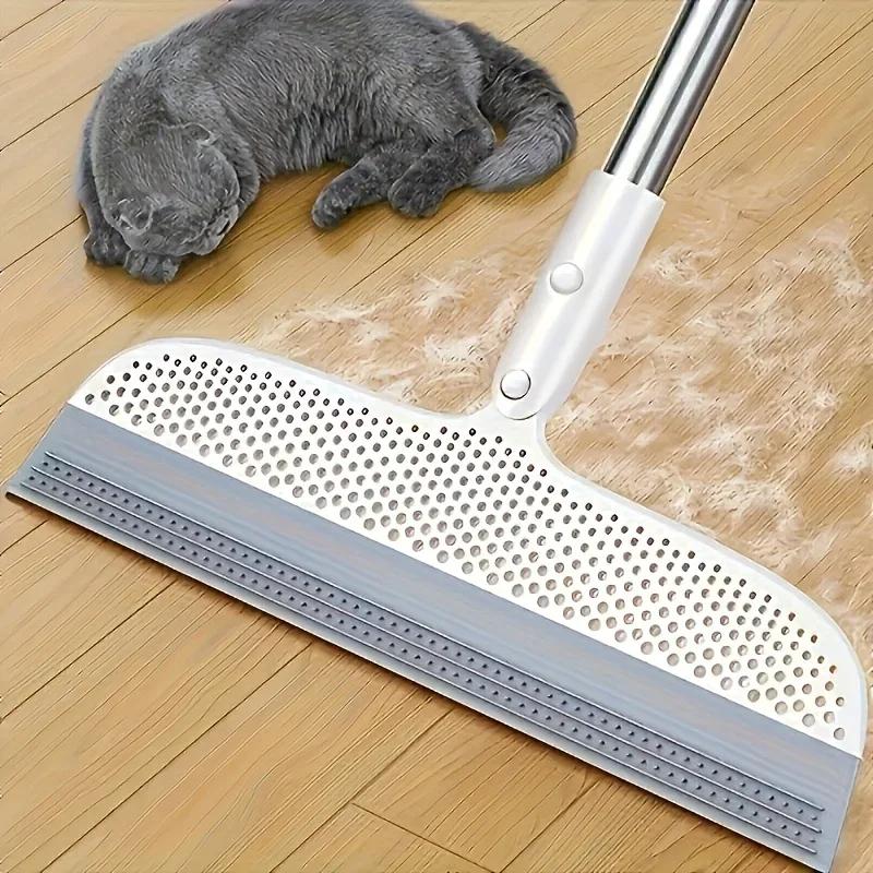 Ultra Long Magic Broom, 180 ° Angle Design, Detachable Head, Suitable for Living Rooms and Kitchens