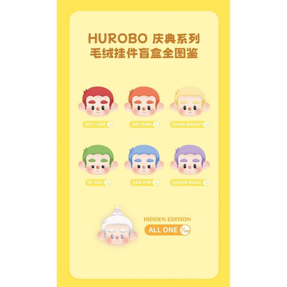 Hurobo Rainbow Celebration Trading Plush 1box 6pcs