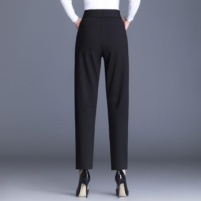 New Autumn High Waist Harajuku Slim Stretchy Pencil Pants Female Long Pants CasualPants Fashion Chic Women's Straight Pants