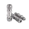 Fit 3/6/8/10/12/18mm 1/8" 1/4" 3/8" 1/2" OD Tube Stainless Steel 304 Ferrule One-way Valve Non Return Check Valves For Water Gas
