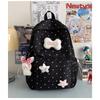 New Japanese high-value, fresh and sweet candy-colored backpack, lightweight and large-capacity travel backpack for junior high school students