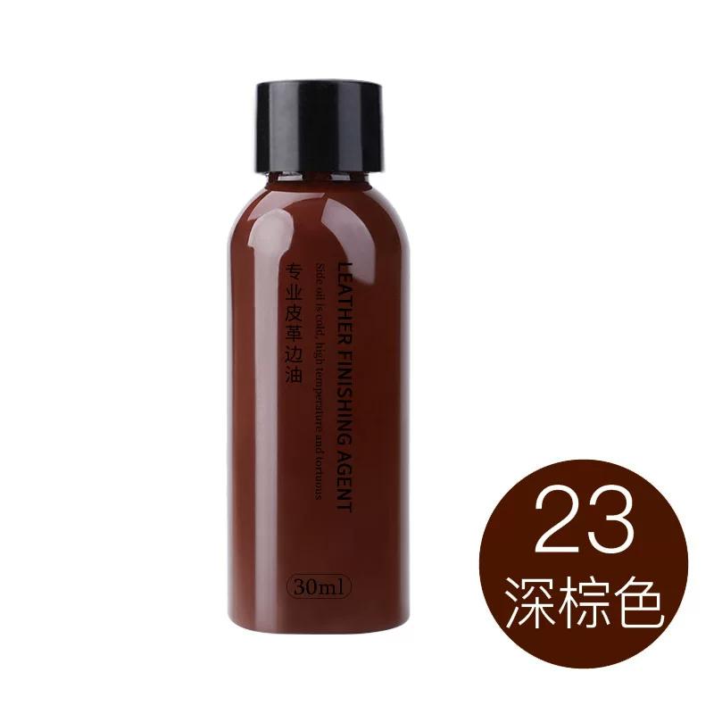30ml Leather Edge Oil Finish Finishing Agent Used On The Leather Edges Of Bags/Belts/Shoes/Boots And All Kinds Of Leather Goods
