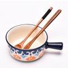 3Pcs Eating Wooden Spoon Long Handle Milk Stirring Spoon High Quality Coffee Teaspoon  Rice
