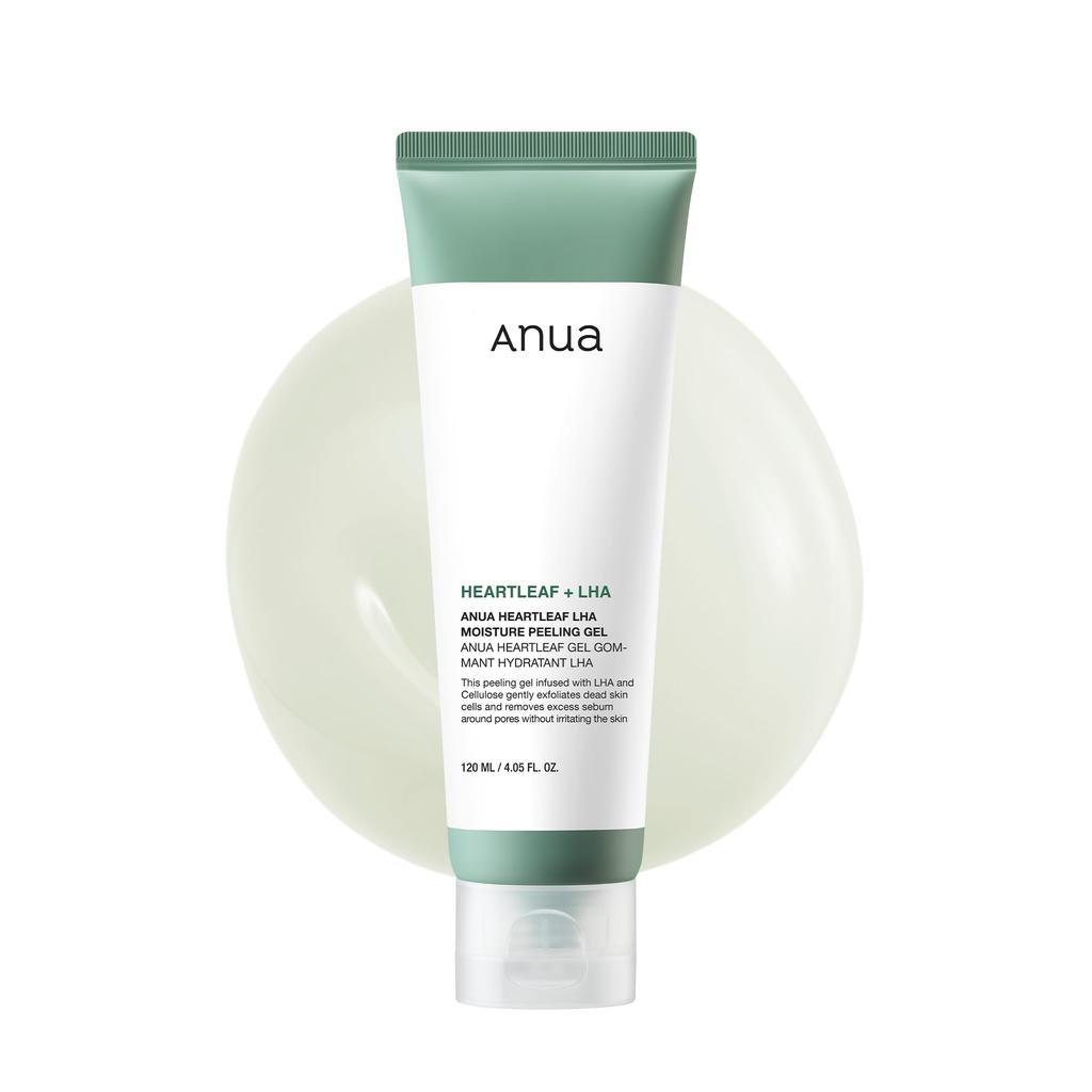 ANUA Houttuynia Cordata LHA Moisture Peeling Gel Pore Blackhead Combination Heartleaf Peeling Facial Korean Cosmetics 120ml, Gommage, Cleansing,