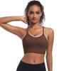Beautiful Back Top One Cup Seamless Sports Bra Running Fitness Yoga Bra For Women