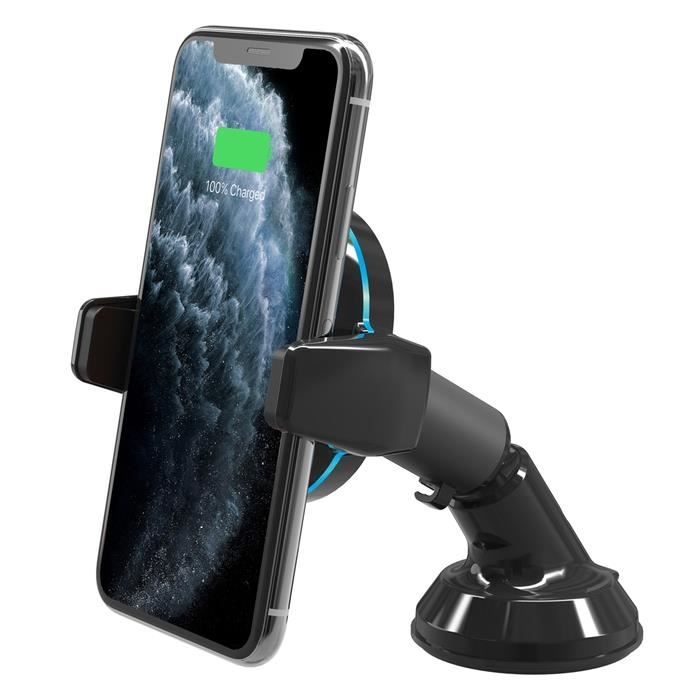 Support de téléphone - SCOSCHE - MAGICGRIP QI 10W - Noir - Voiture - Actif